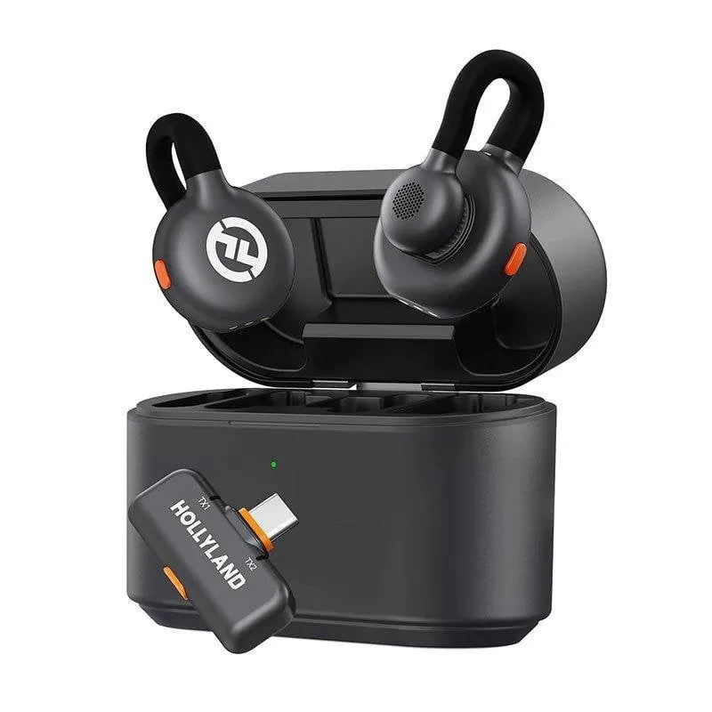 Micrófono Hollyland Lark M2S USB-C omnidireccional con reducción de ruido avanzada LARKM2S-USBC