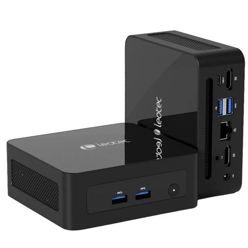 Mini PC Leotec Intel Core i5-12450H 8GB 256GB SSD UHD Graphics Windows 11 Pro Wi-Fi 6 LEMPC22