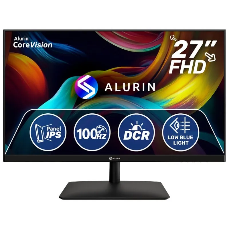 Monitor Alurin CoreVision 100IPSLite 27" FHD 100Hz ALU-27-100IPSLite-F