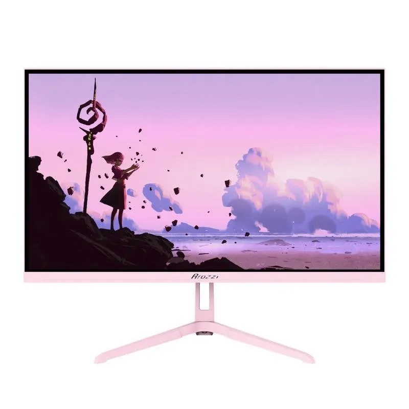 Monitor Arozzi Nova 24" FullHD 200Hz IPS 1ms Altavoces Rosa AZ-NO-24T1K200-PNK