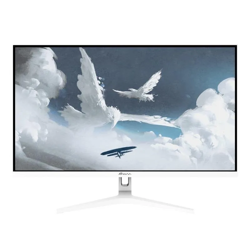 Monitor Arozzi Nova 32" QHD 180Hz IPS Plano HDR Blanco 1ms Altavoces AZ-NO-32T2K180-WT