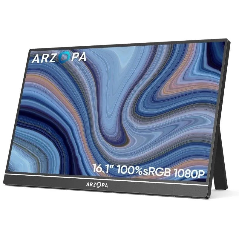 Monitor Arzopa Z1C 16.1" FullHD 60Hz IPS Portátil 100% sRGB USB-C Mini HDMI 6975114120613