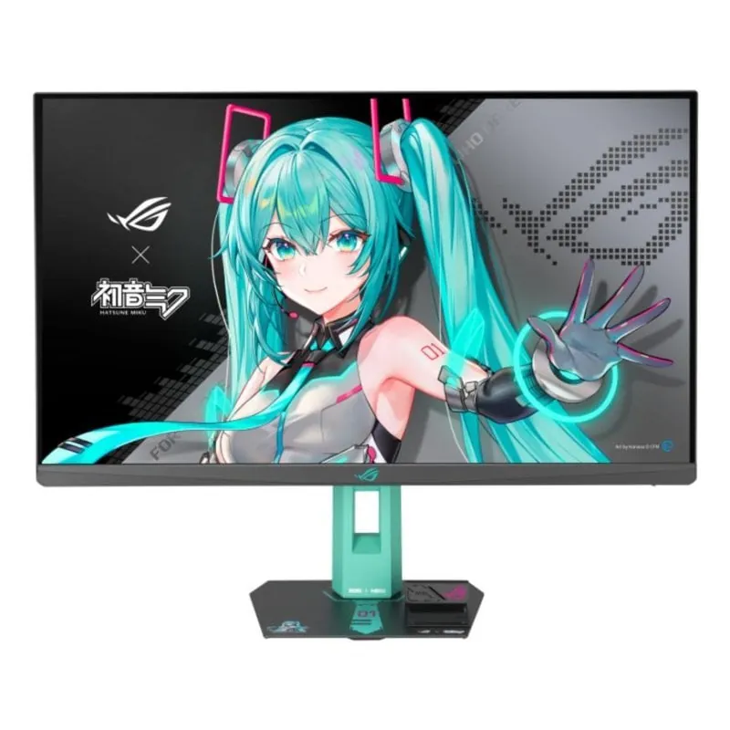 Monitor ASUS ROG Strix XG27ACMEG-G Hatsune Miku Edition 27" Quad HD 260Hz Fast IPS HDR10 G-Sync FreeSync 90LM0C7U-B01371