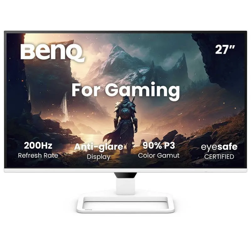 Monitor BenQ EW270Q 27" Ultra HD 2K 200Hz IPS HDR Altavoces USB-C Blanco 9H.LP7LA.TBE