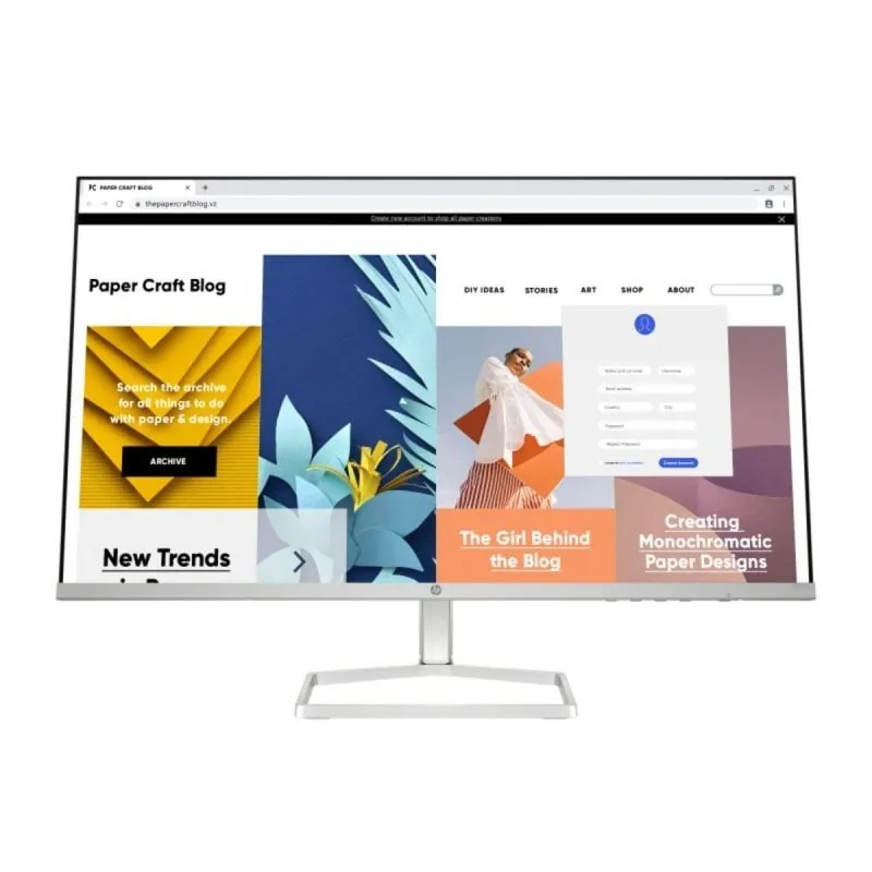 Monitor HP Serie 5 527sw 27" FullHD 100Hz IPS 5ms Micro-Edge Blanco 94F46E9#ABB