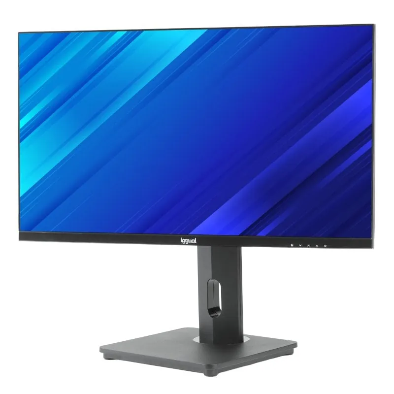 Monitor iggual 24″ 1080p 100Hz IPS Pivotante Sin Marco VESA Ajuste Altura IGG319826