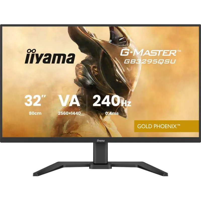 Monitor iiyama G-MASTER GB3295QSU-B1 31.5" Quad HD 240Hz VA HDR400 FreeSync Premium USB Altavoces GB3295QSU-B1