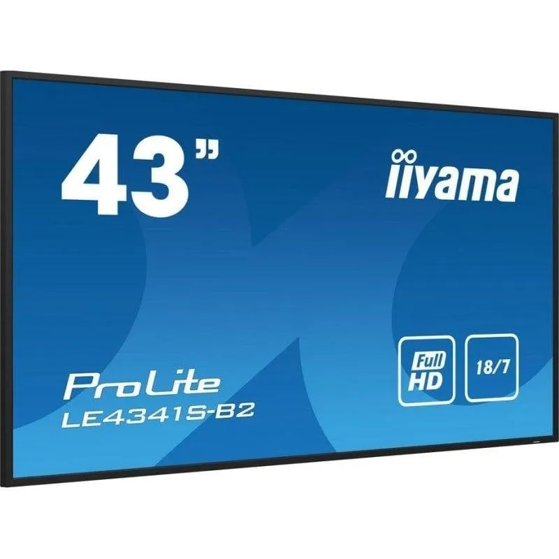 Monitor iiyama ProLite LE4341S-B2 43" FullHD 60Hz IPS Altavoces Integrados LE4341S-B2