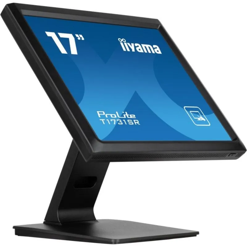 Monitor iiyama ProLite T1731SR-B1S 17" SXGA LCD TN Táctil Resistiva 5 ms Altavoces VESA IP54 T1731SR-B1S
