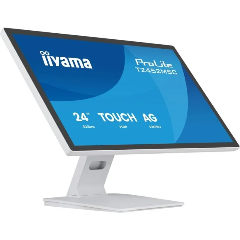 Monitor iiyama ProLite T2452MSC-W1AG 24" FullHD 100Hz IPS Táctil Tiempo de Respuesta 5 ms T2452MSC-W1AG