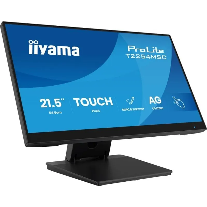 Monitor iiyama T2254MSC-B2AG 21.5" FullHD 100Hz IPS Táctil 4 ms Altura Ajustable USB T2254MSC-B2AG