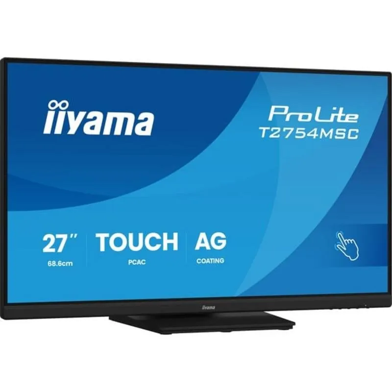 Monitor iiyama T2754MSC-B2AG 27" FullHD IPS 4ms Táctil Altura Ajustable T2754MSC-B2AG