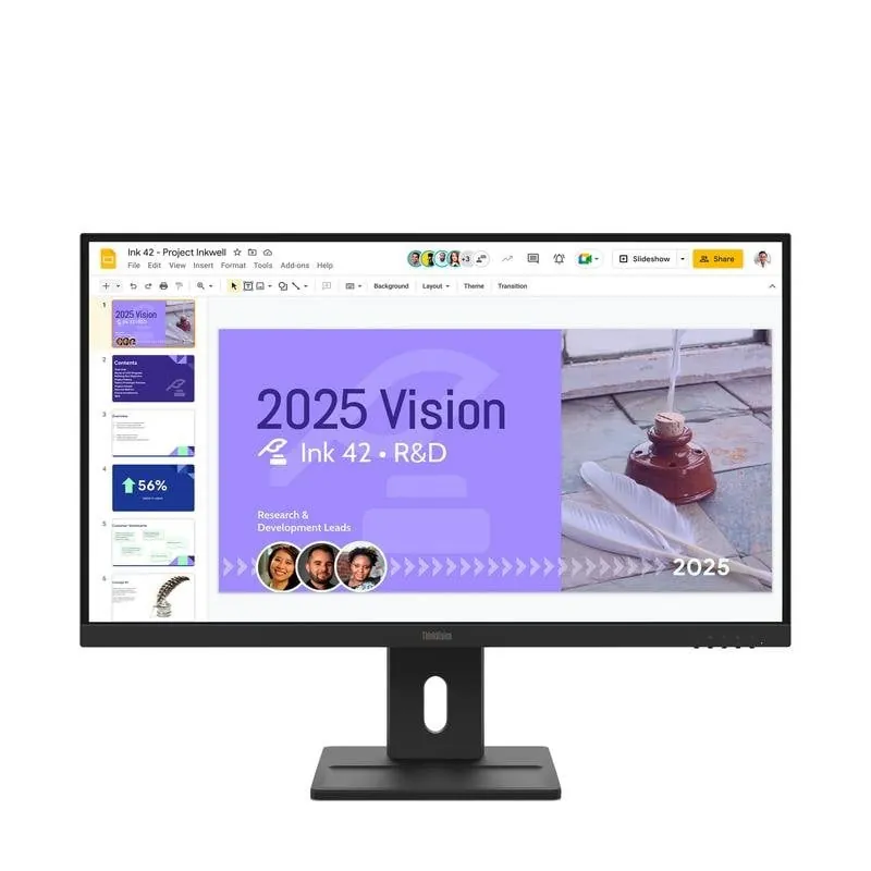 Monitor Lenovo ThinkVision E27Q-40 27" Quad HD 100Hz IPS Altavoces 6ms 64BDGAR4EU