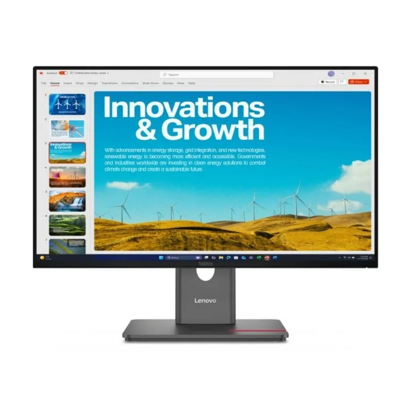 Monitor Lenovo ThinkVision P24QD-40 23.8" Quad HD 120Hz IPS HDR10 Tiempo de respuesta 4ms 64B1GAT1EU