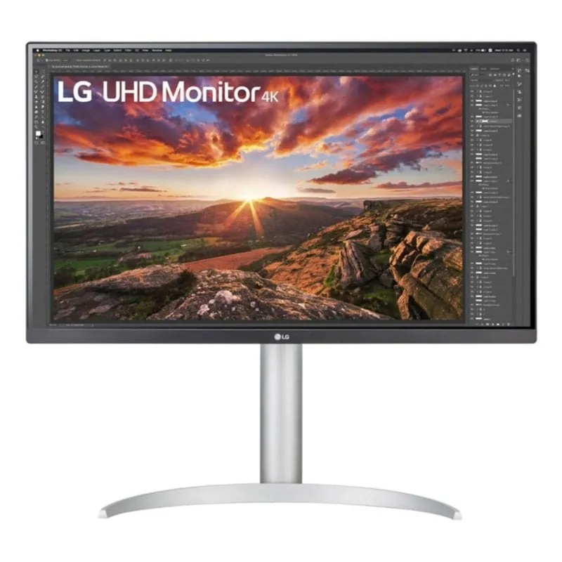 Monitor LG 27UP850K-W 27" UltraHD 4K 60Hz IPS HDR Altura altavoces USB-C 27UP850K-W.AEU MONITOR