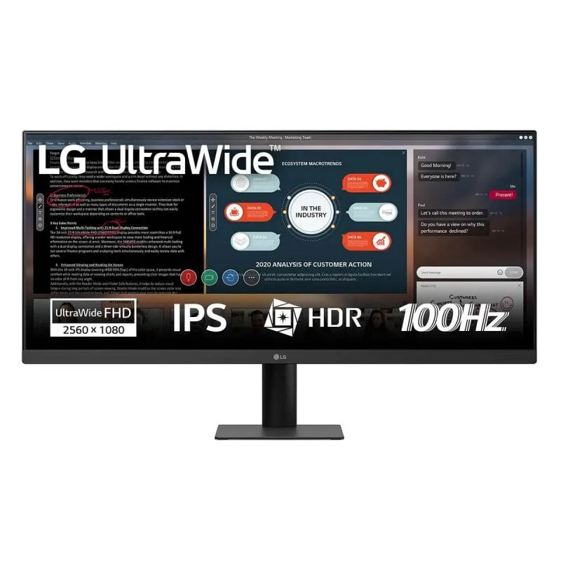 Monitor LG 29U511A-B.AEU 29" IPS UltraWide FullHD 100Hz HDR10 29U511A-B