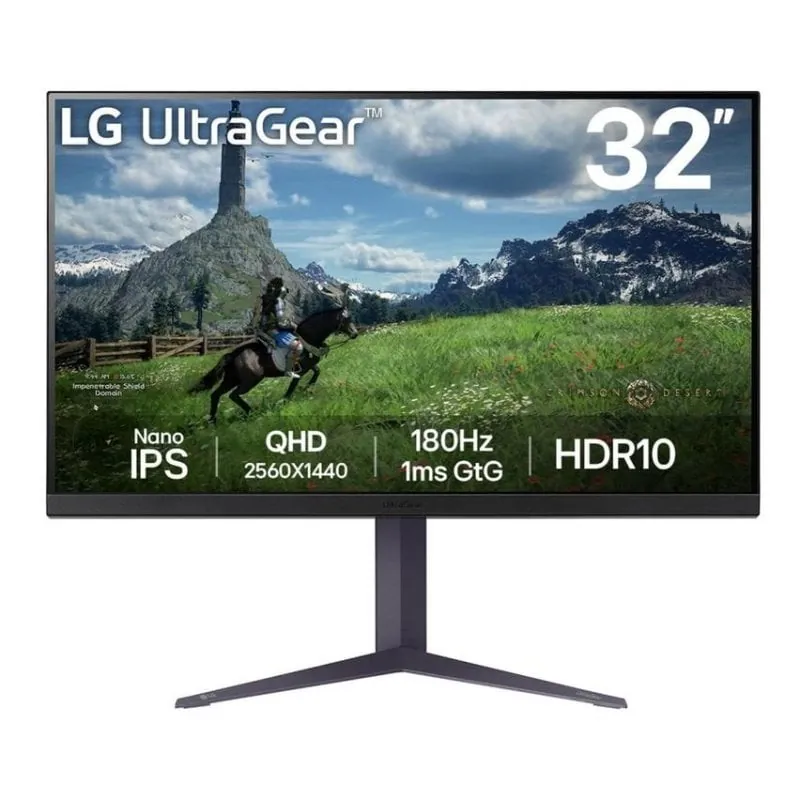 Monitor LG 32GS85QX-B 32" QuadHD 180Hz IPS Gaming 1ms FreeSync G-SYNC 32GS85QX-B