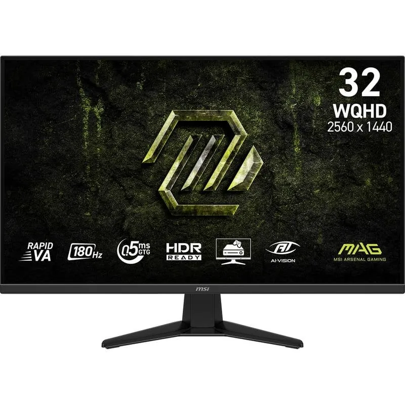 Monitor MSI MAG 325QF E18V 31.5" Wide Quad HD 180Hz Rapid VA HDR VESA MAG 325QF E18V