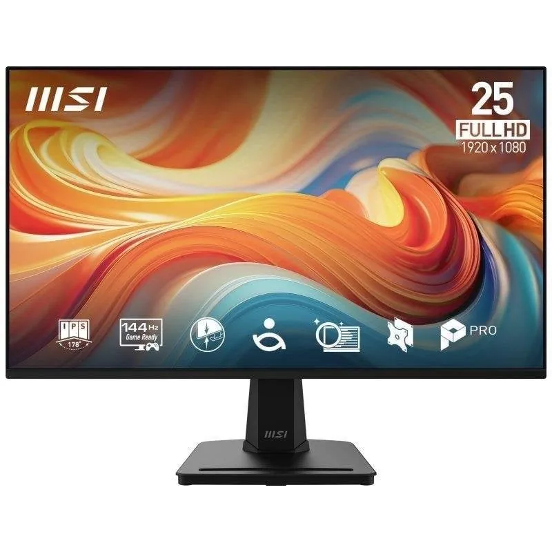 Monitor MSI Pro MP251 E14L 24,5" FullHD 144Hz IPS Flicker-Free 9S6-3PD2CM-049