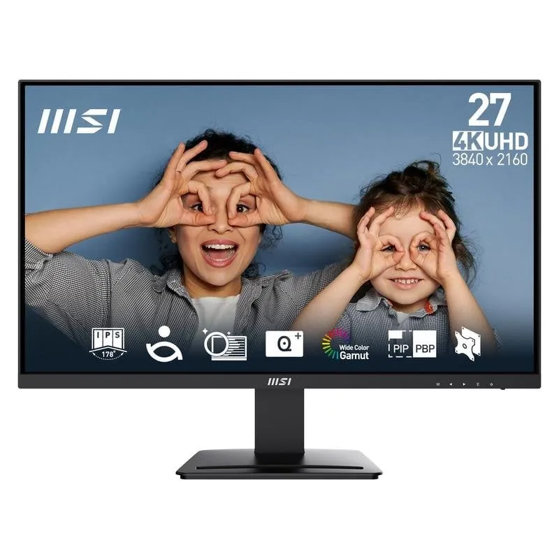 Monitor MSI Pro MP273UDE 27" UltraHD 4K 60Hz IPS HDR Altavoces 1ms PRO MP273UDE