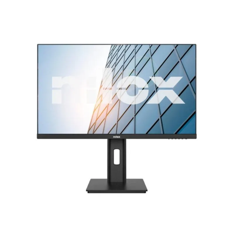 Monitor Nilox NXM27REG1201 27" Full HD 120 Hz IPS Altavoces Ajuste Ergonomico HDMI VESA Negro NXM27REG1201