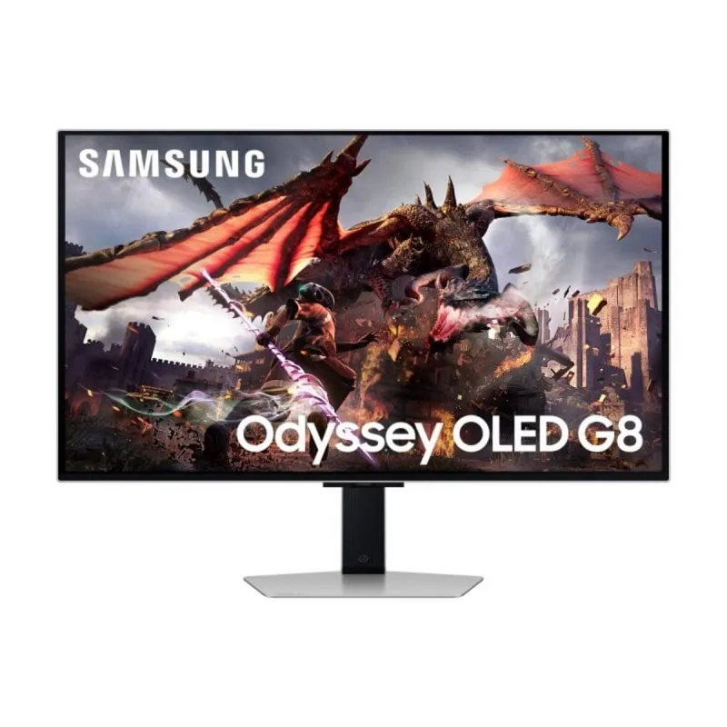 Monitor Samsung Odyssey OLED G8 S32DG800SU 32" UltraHD 4K 240Hz OLED Tiempo de Respuesta 0,03 ms Smart TV Gaming Hub FreeSync Premium Pro G-SYNC LS32DG800SUXEN