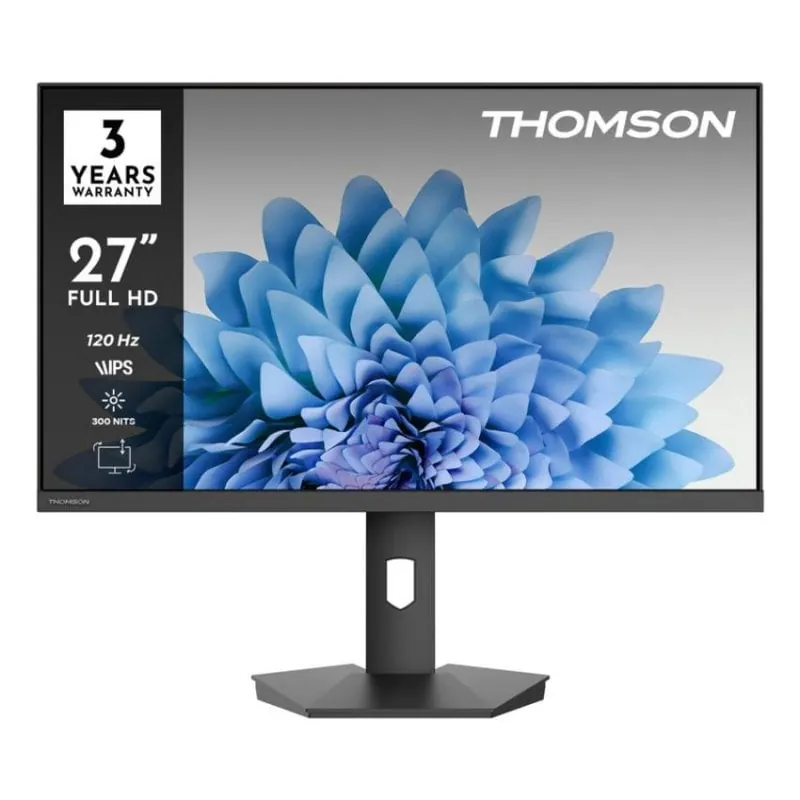 Monitor Thomson M27FB5C15 27" FullHD 120Hz IPS HDR10 Altura Ajustable M27FB5C15