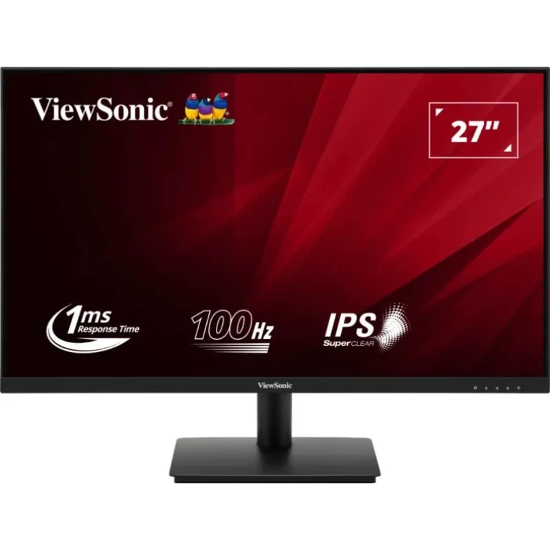 Monitor Viewsonic 27″ 1080p 100Hz IPS 1ms Antirreflejo VESA Flicker Free VA270-H