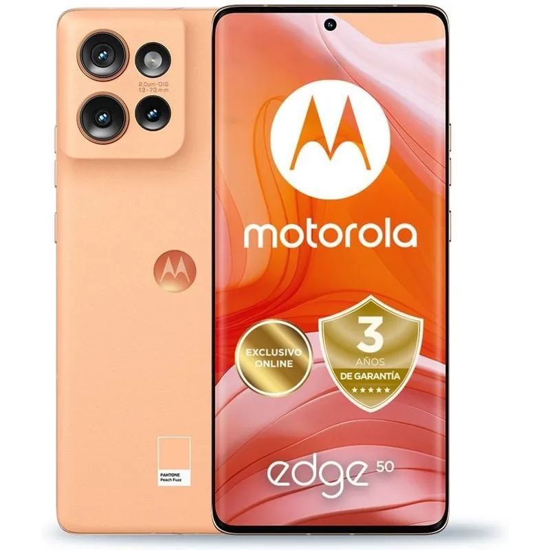 Motorola Edge 50 12/512GB Peach Fuzz Libre PB2U0002SE-H