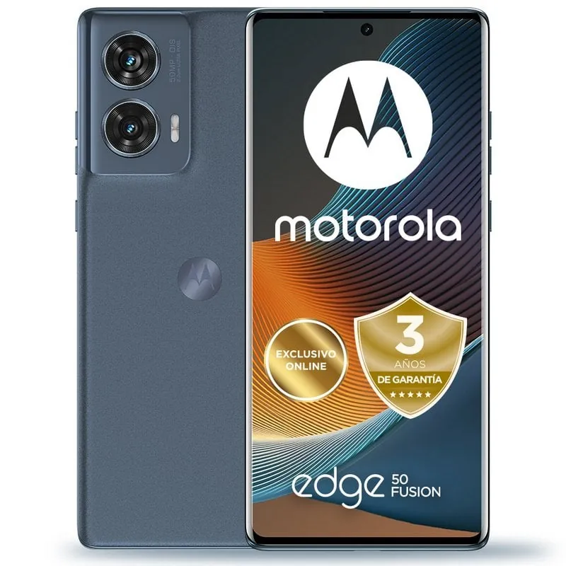 Motorola Edge 50 Fusion 8GB/256GB Smartphone 6.7" POLED 144Hz 68W Gris PB3T0026FR-H