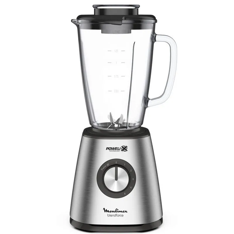 Moulinex Blendforce 2 LM439D10 Batidora de Vaso 800W Acero Inoxidable LM439D10
