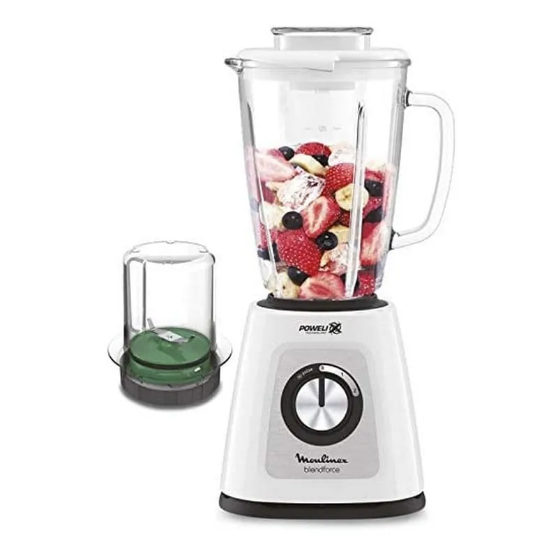 Moulinex Blendforce LM436110 Batidora de Vaso 800W + Accesorio Picadora LM436110