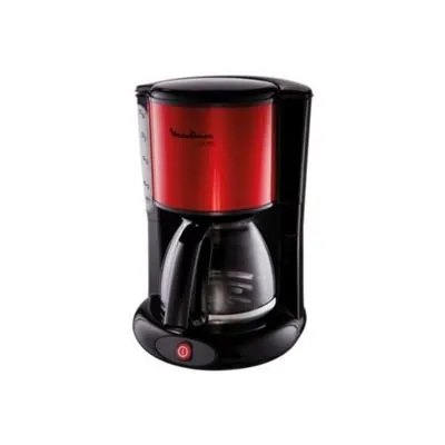 Moulinex Subito FG360D Cafetera de Goteo 15 Tazas Negra/Roja FG360D