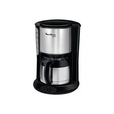Moulinex Subito FT3608 Cafetera de Goteo 10 Tazas Negra FT3608
