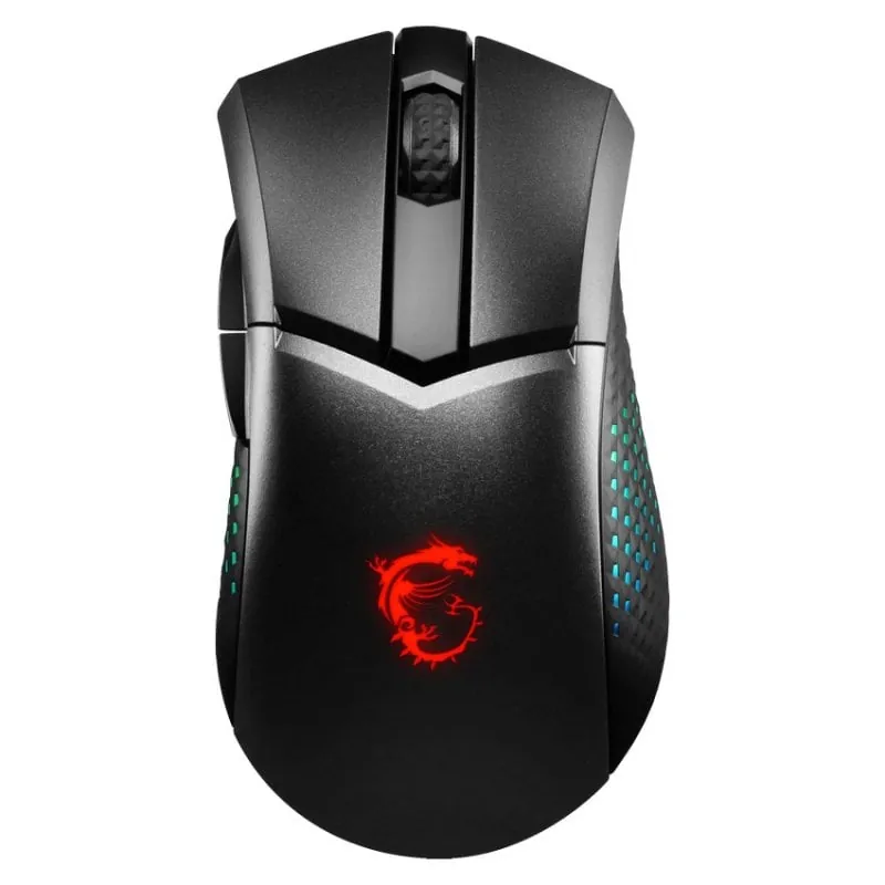 MSI Clutch GM51 Lightweight Wireless Ratón Gaming Óptico RGB 26000 DPI Negro S12-4300080-C54