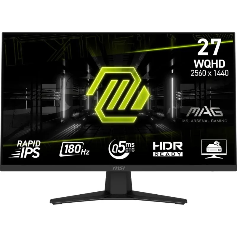 MSI MAG 274QF 27" LED Rapid IPS QHD 180Hz 0.5ms Adaptive Sync 9S6-3CE41H-009