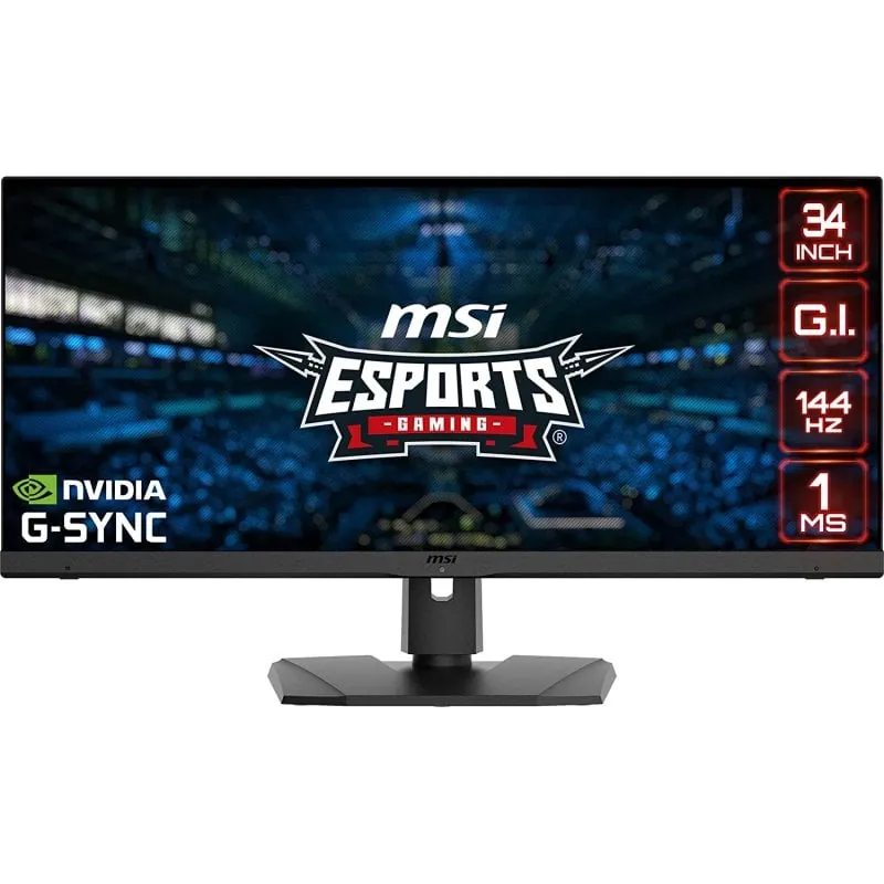 MSI Optix MPG341QR 34" LED WQHD 144Hz G-SYNC Compatible 9S6-3DB79T-001