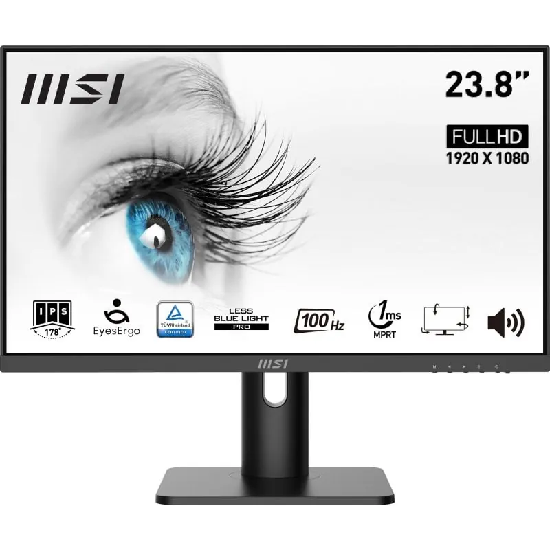 MSI Pro MP243XP 23.8" LED IPS FullHD 100Hz FreeSync 9S6-3PB59H-051