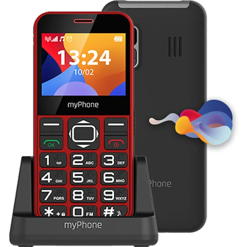 myPhone Halo 3 5,87 cm (2.31 pulgadas pulgadas) 86 g Rojo Teléfono para personas mayores 