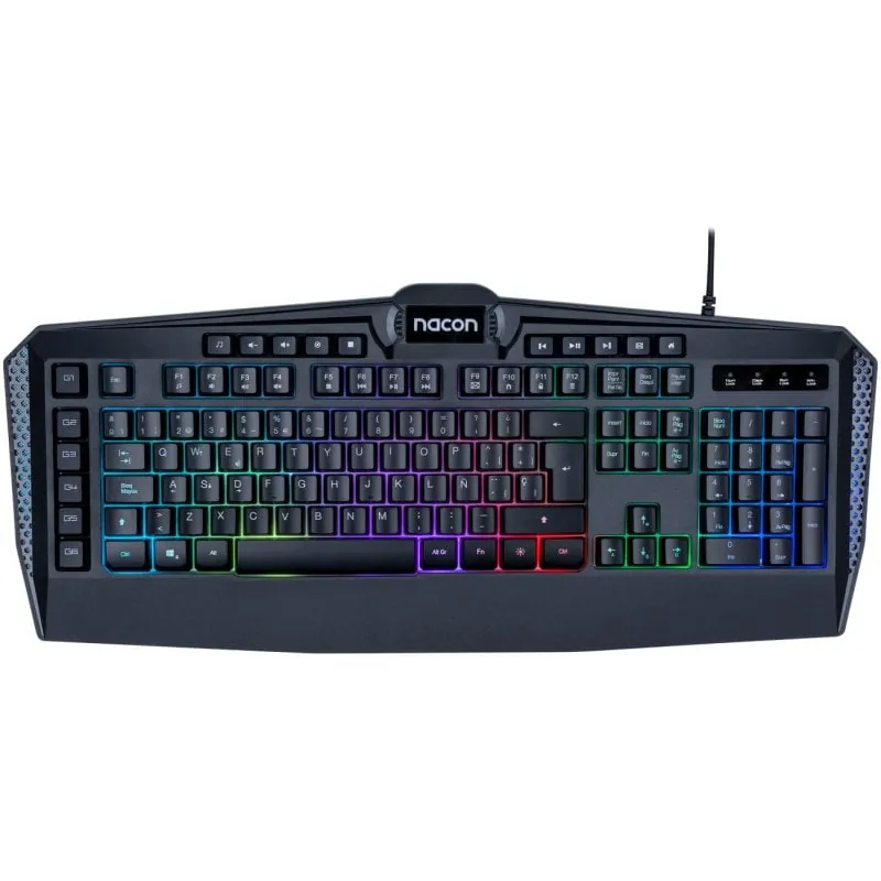 Nacon CL-210 Teclado de Membrana Gaming RGB Negro PCCL-210ES