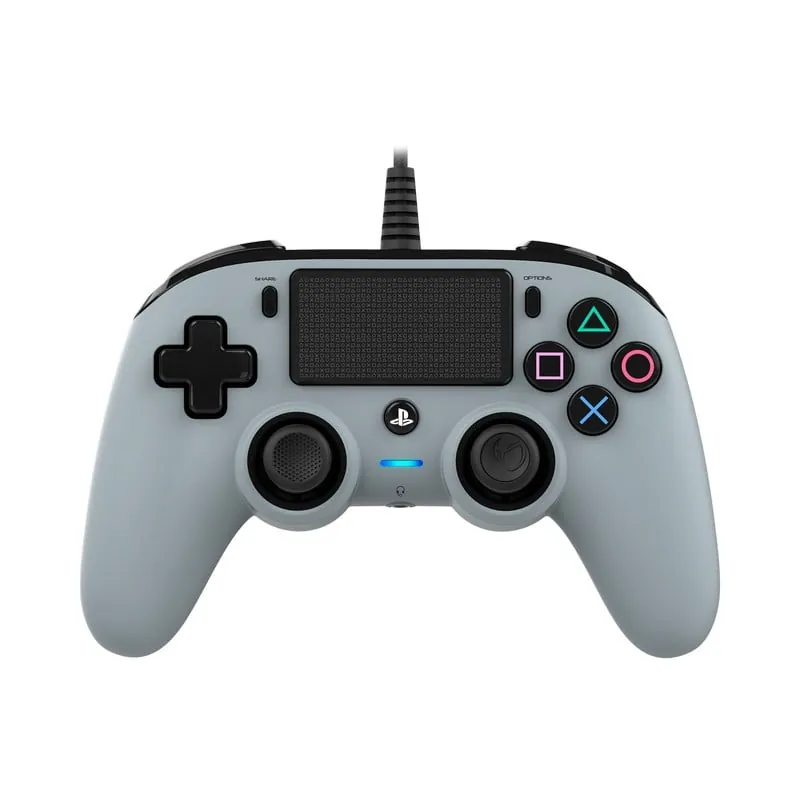 Nacon Compact Controller Wired para PS4/PC Gris PS4OFCPADGREY