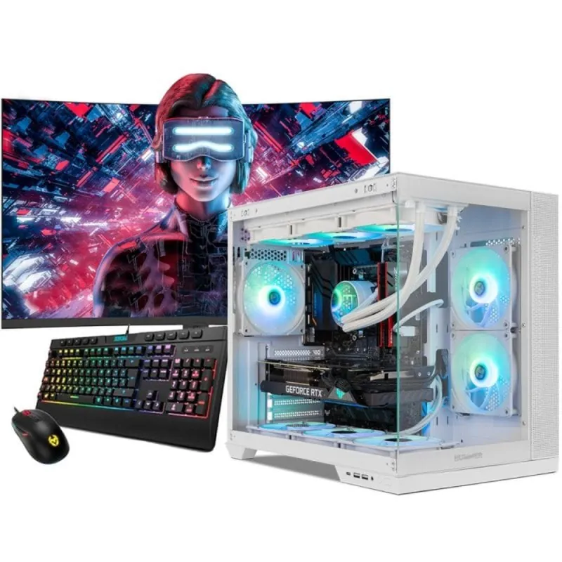 Neo-PC Gaming AMD Ryzen 7-9700X 32GB 2TB SSD RTX 5080 16GB Monitor 27" 3768895013501Neo