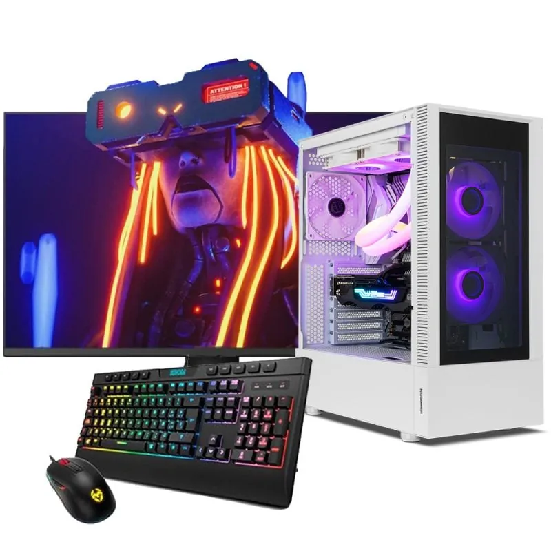 Neo-PC Némesis Gaming AMD Ryzen 7 5700G/32GB/1TB SSD/RTX 4060 + Monitor 27" FullHD + Teclado y Ratón Unleashed06
