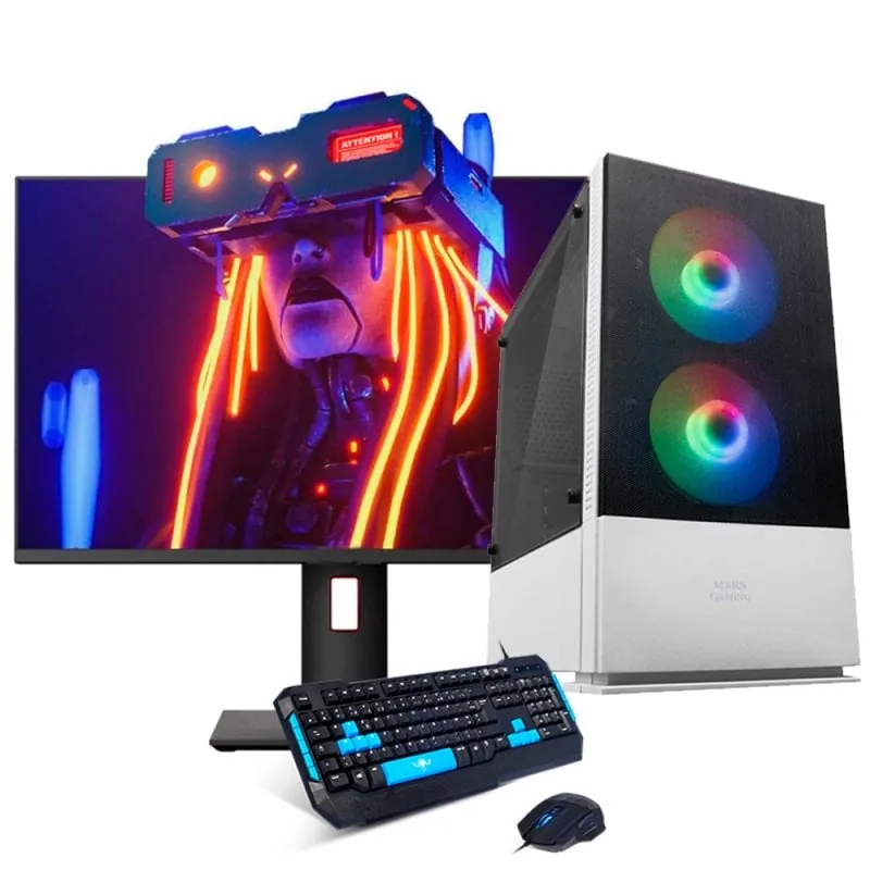 Neo-PC Pack Mcz AMD Ryzen 3 3200G/16GB/1TB + 480GB SSD + Monitor 27" FullHD + Teclado y Ratón NEO010098PC
