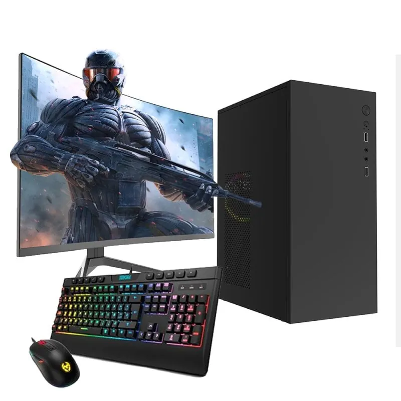Neo-PC Sobremesa AMD Ryzen 5 4600G/16GB/480GB SSD + Monitor 27" FullHD + Teclado y Ratón Neo3768895012856