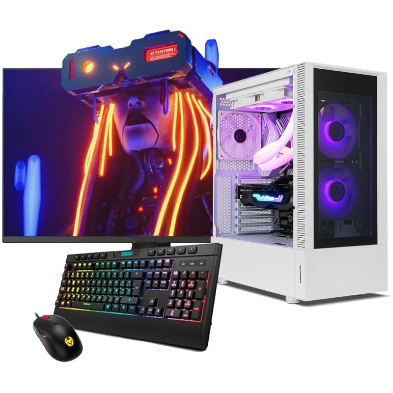 NeoPC Némesis Gaming AMD Ryzen 5 4600G/32GB/1TB SSD/RTX3060/Monitor 27" Fullhd + Teclado Y Ratón Unleashed11
