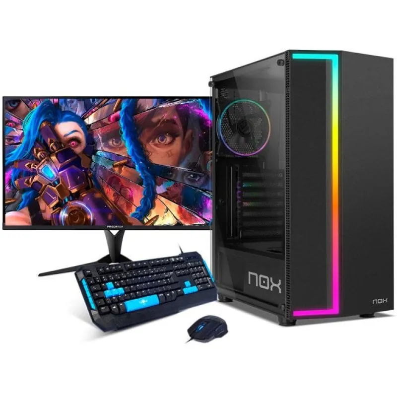 NeoPc Pack AMD Ryzen 5 8600G/16GB/480GB SSD/ Monitor 27" FullHD + Combo NEO10418PC