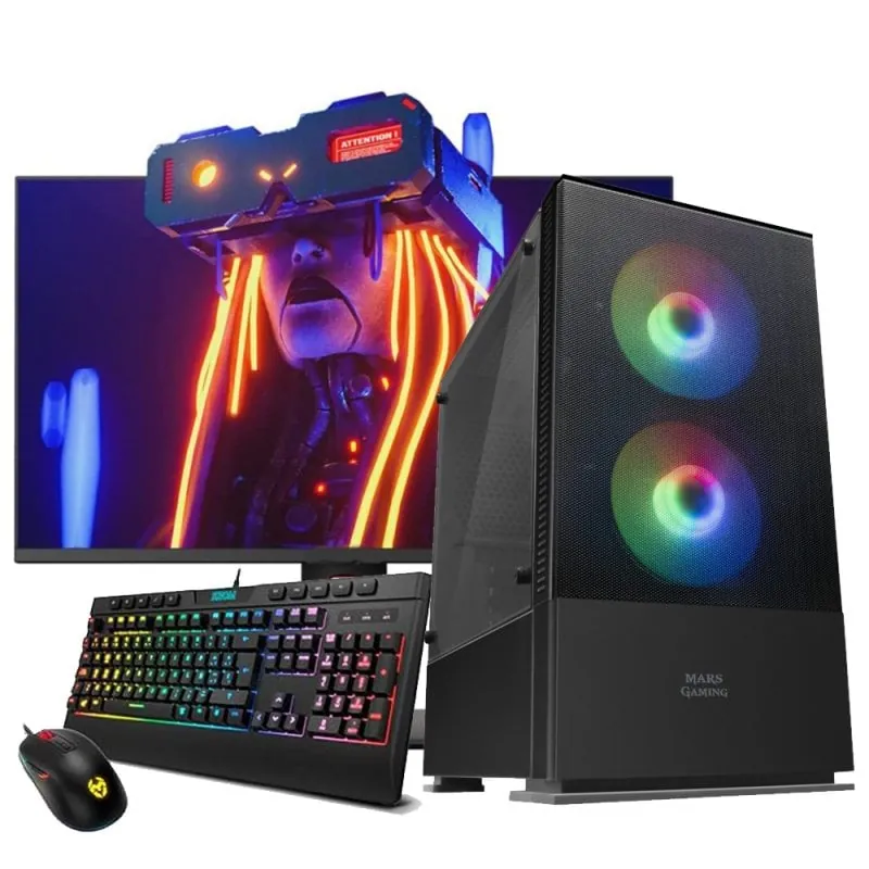 NeoPC Pack Gamer AMD Ryzen 5 8600G/16 GB/480GB SSD Monitor 27" FullHD + Combo NEO10395PC