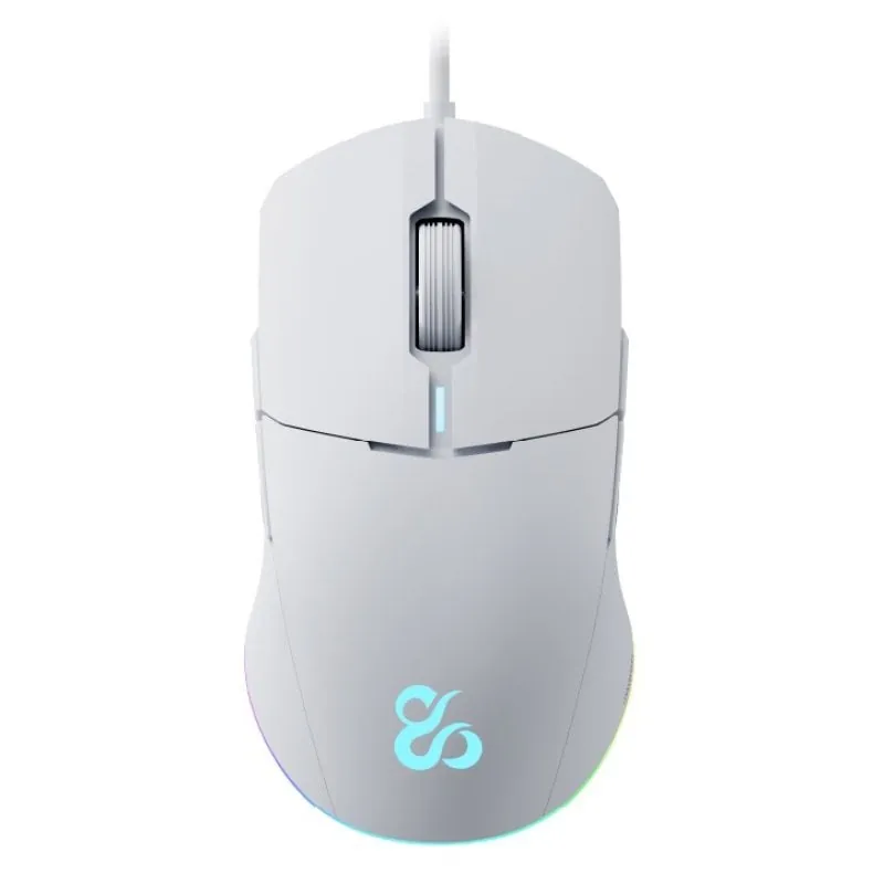 Newskill Chiron - Ratón Gaming RGB 8000DPI - Color Blanco NS-MS-CHIRON-IV