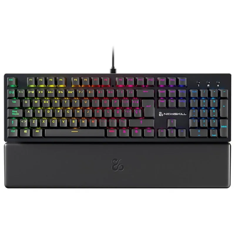 Newskill Serike V2 Teclado Gaming Mecánico RGB Negro NewSwitch Red NS-KB-SERIKEV2